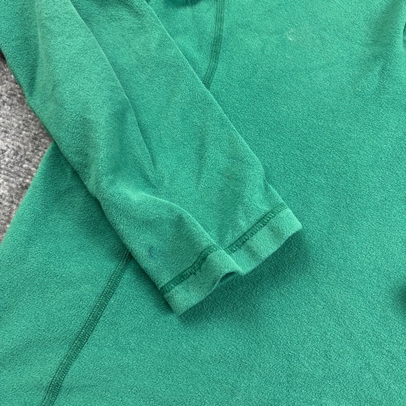 REI COOP Men’s Green 1/4 Zip Lightweight Fleece Pullover size: Small - Picture 4 of 9